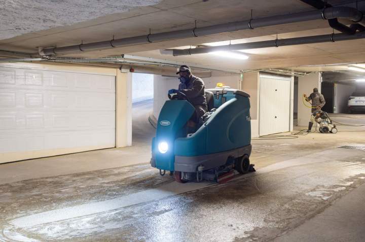 Lavage de parking Paris
